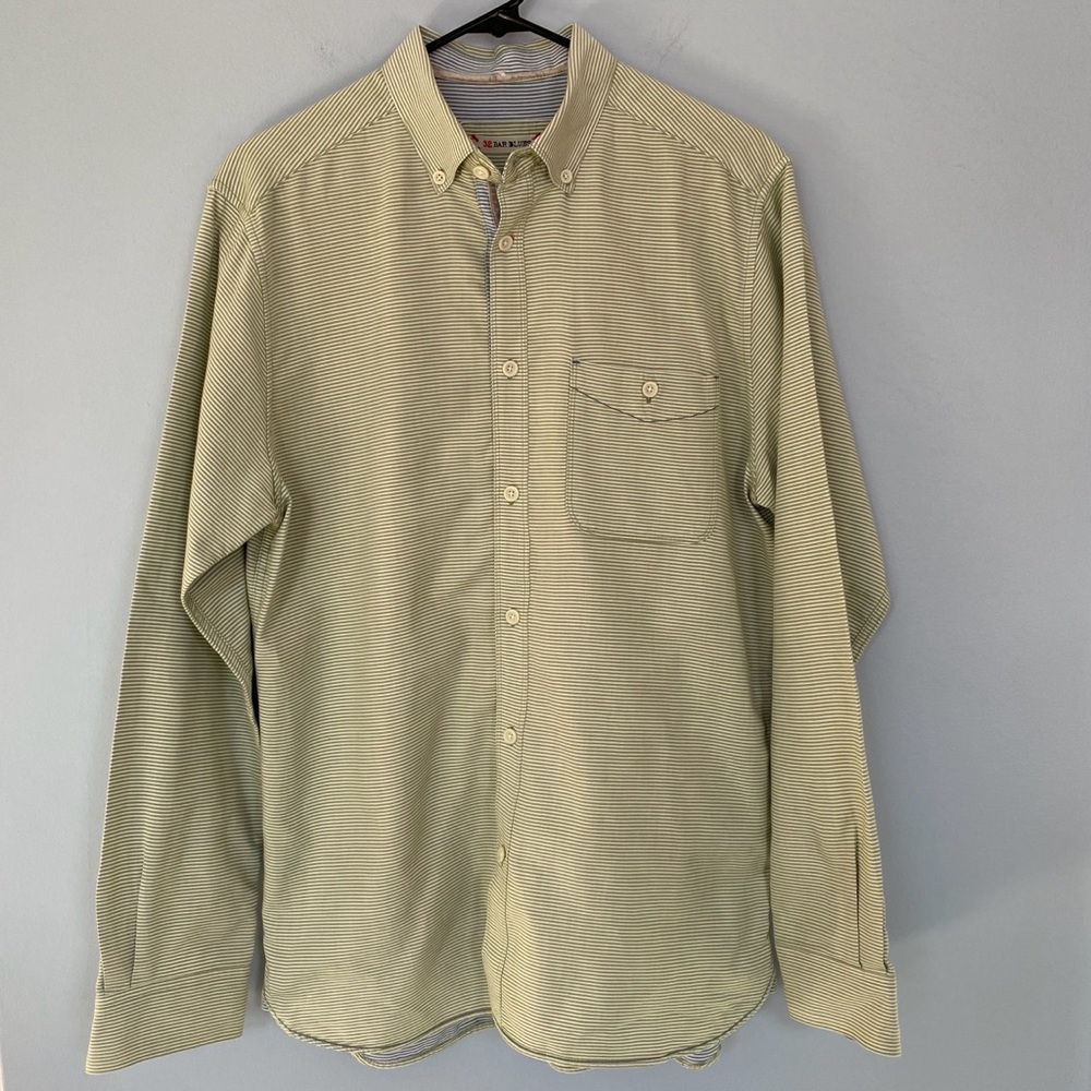 Men’s 32 Bar Blues Ribbed Button Up Shirt